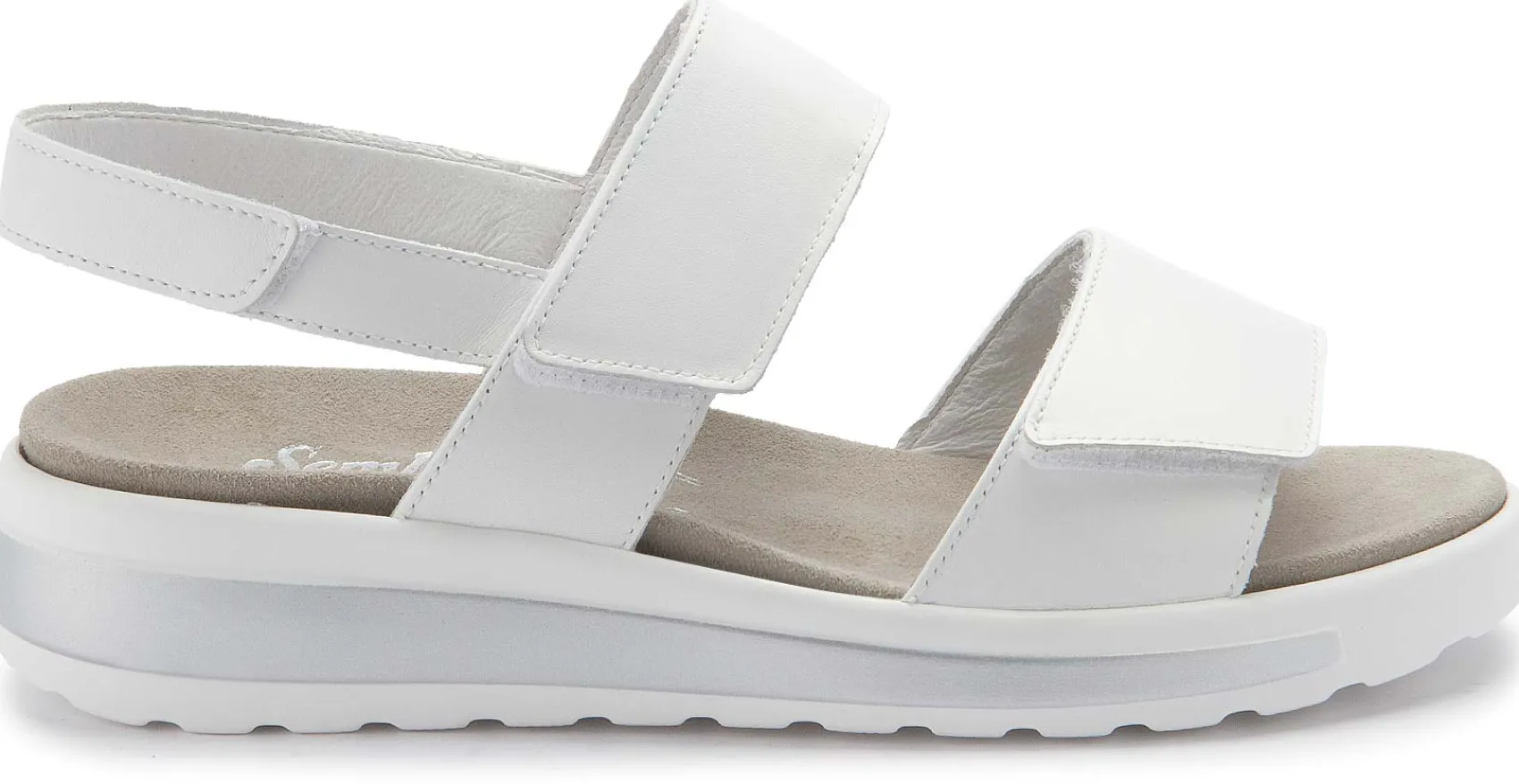 Sandalen|semler Sandale in Untergrößen Weiß