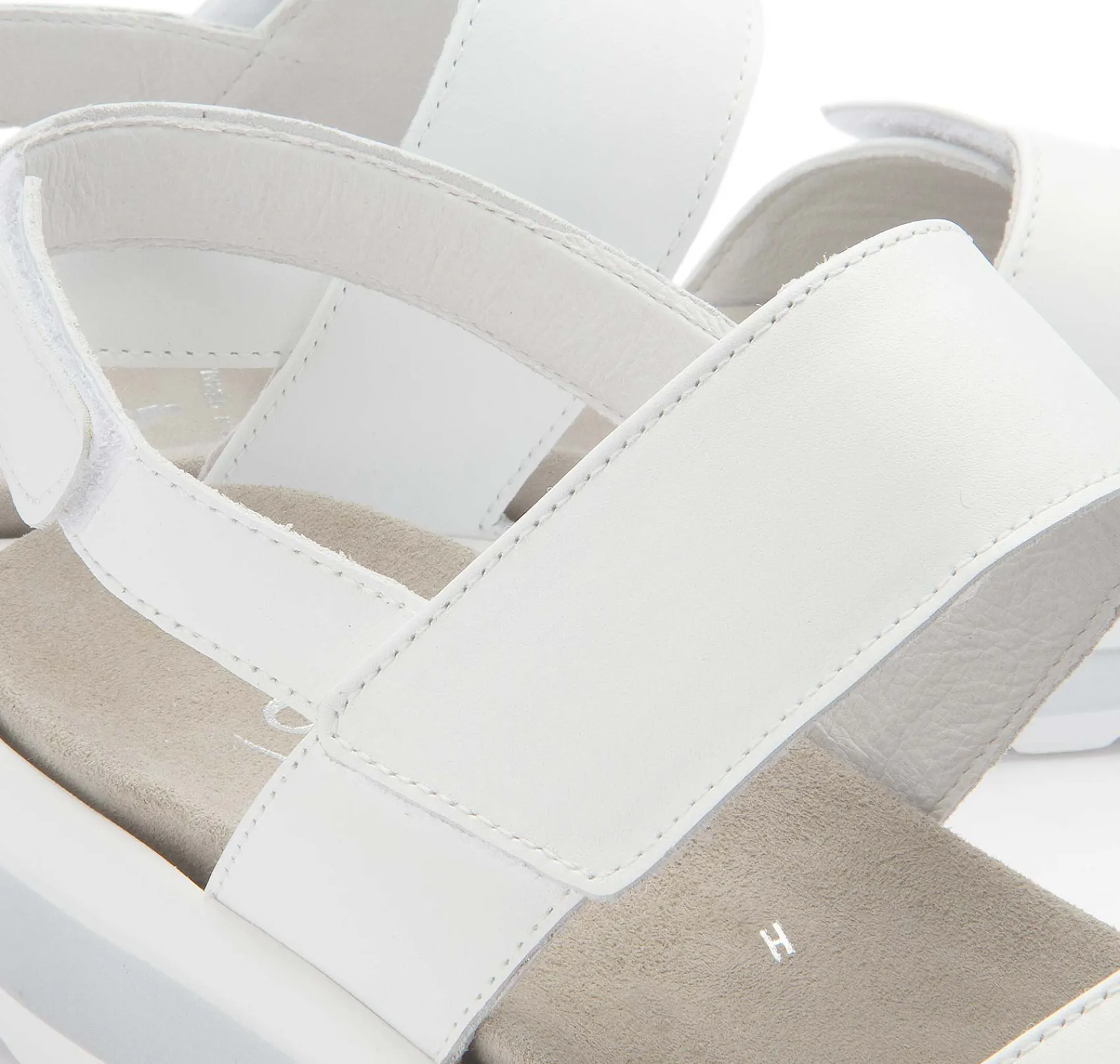 Sandalen|semler Sandale in Untergrößen Weiß