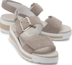 Sandalen|semler Sandale in Untergrößen Beige