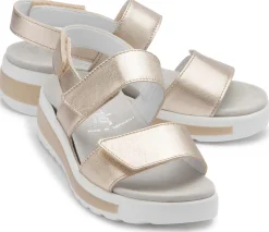 Sandalen|semler Sandale in Untergrößen Gold
