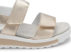 Sandalen|semler Sandale in Untergrößen Gold