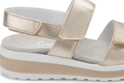Sandalen|semler Sandale in Untergrößen Gold