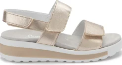 Sandalen|semler Sandale in Untergrößen Gold