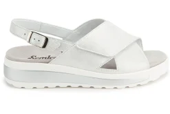 Sandalen|semler Sandale in Untergrößen Silber