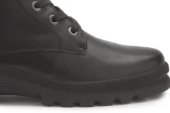 Stiefeletten|semler Schnürboot in Übergrößen Schwarz