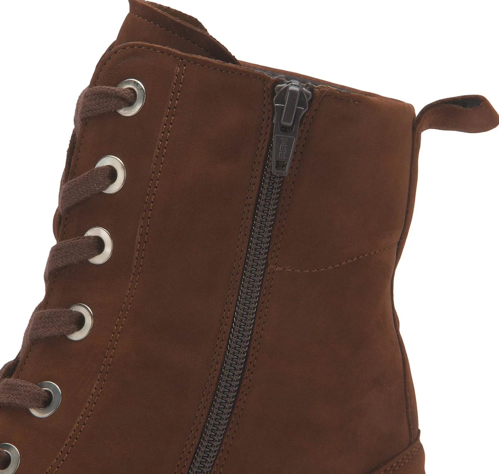 Stiefeletten|semler Schnürboot in Übergrößen Braun