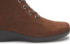 Stiefeletten|semler Schnürboot in Übergrößen Braun