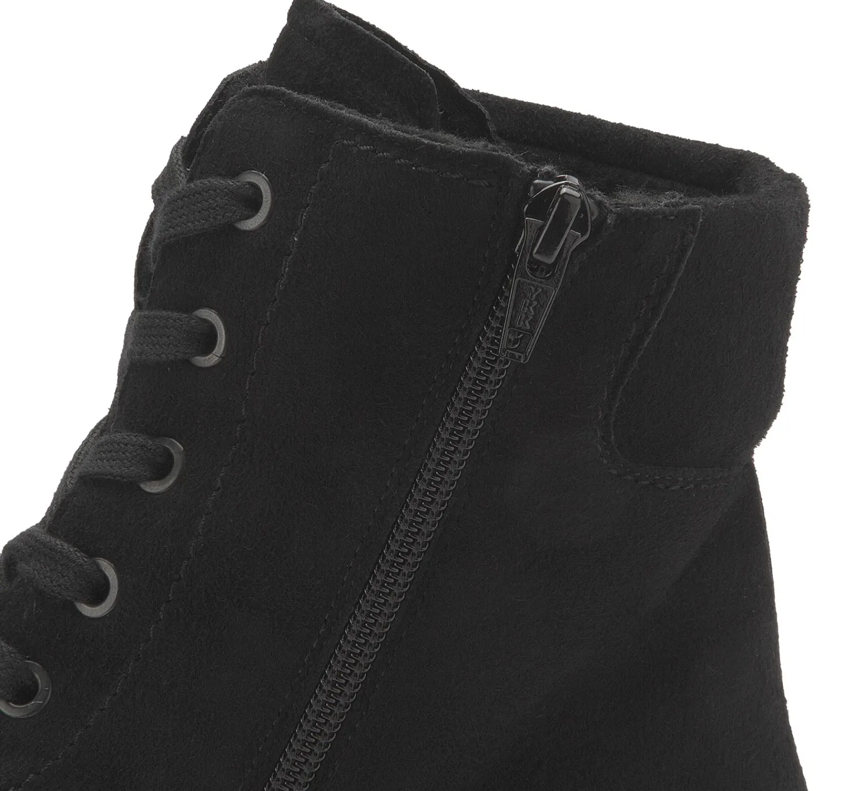 Stiefeletten|semler Schnürboot in Übergrößen Schwarz