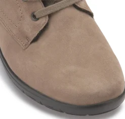 Stiefeletten|semler Schnürboot in Übergrößen Beige
