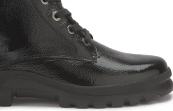Stiefeletten|semler Schnürboot in Untergrößen Schwarz