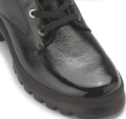 Stiefeletten|semler Schnürboot in Untergrößen Schwarz