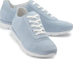 Sneaker|Schnürschuhe|semler Schnürschuh in Übergrößen Blau