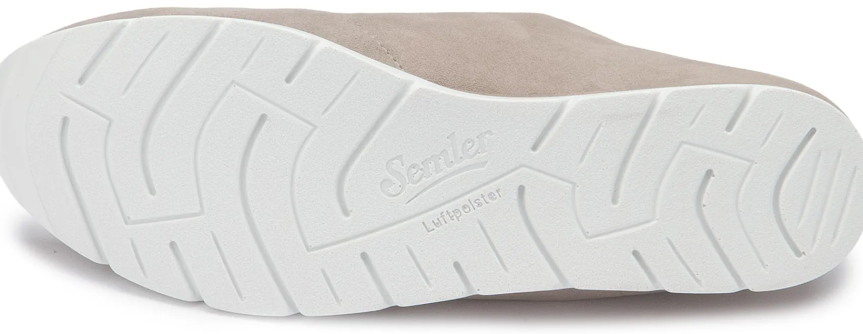 Sneaker|Schnürschuhe|semler Schnürschuh in Übergrößen Beige