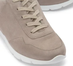 Sneaker|Schnürschuhe|semler Schnürschuh in Übergrößen Beige