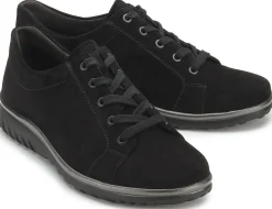 Sneaker|Schnürschuhe|semler Schnürschuh in Untergrößen Schwarz