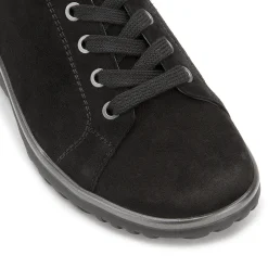 Sneaker|Schnürschuhe|semler Schnürschuh in Untergrößen Schwarz