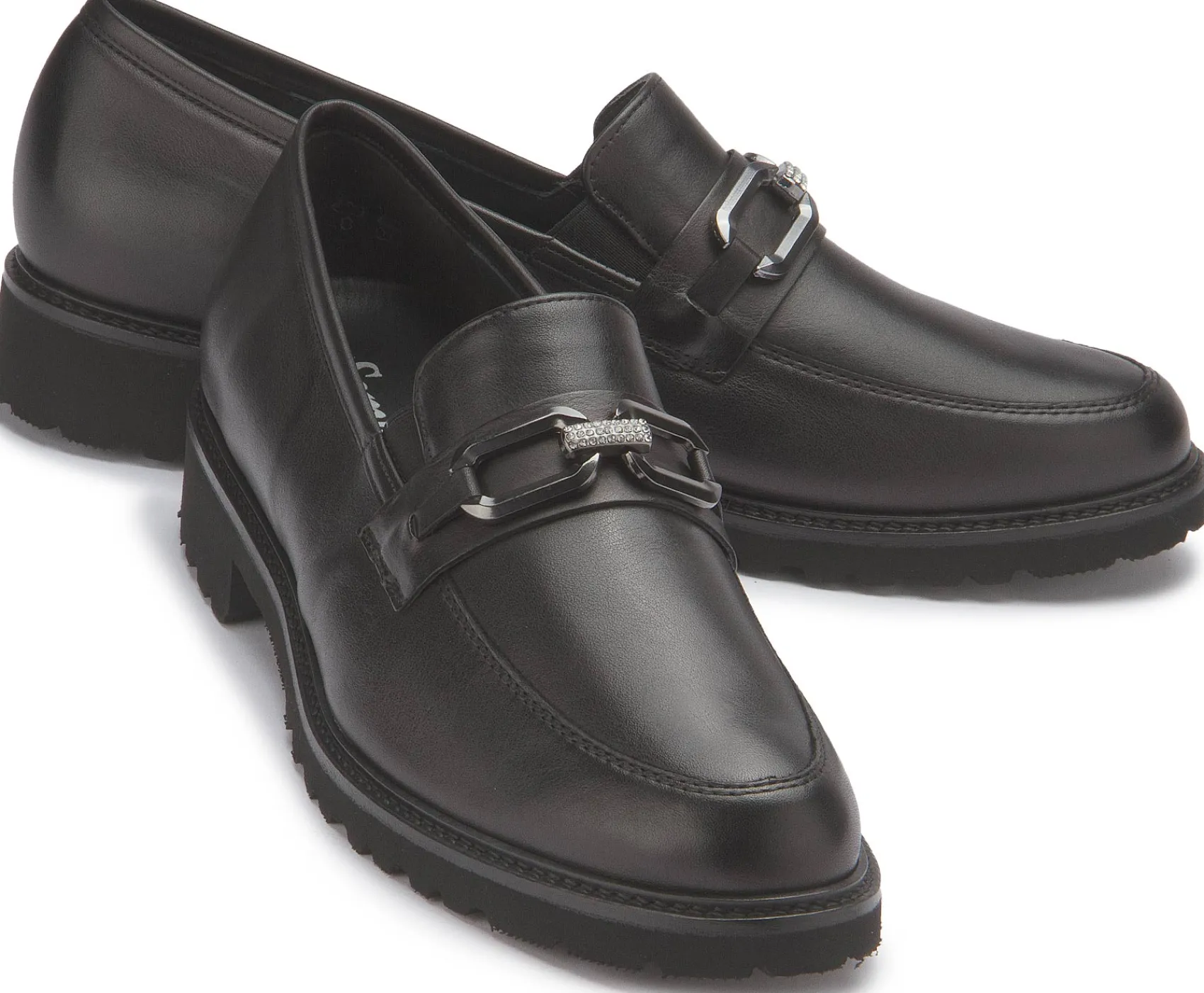 Slipper|semler Slipper in Übergrößen Schwarz