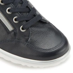 Schnürschuhe|semler Sneaker in Übergrößen Blau