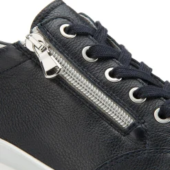 Schnürschuhe|semler Sneaker in Übergrößen Blau