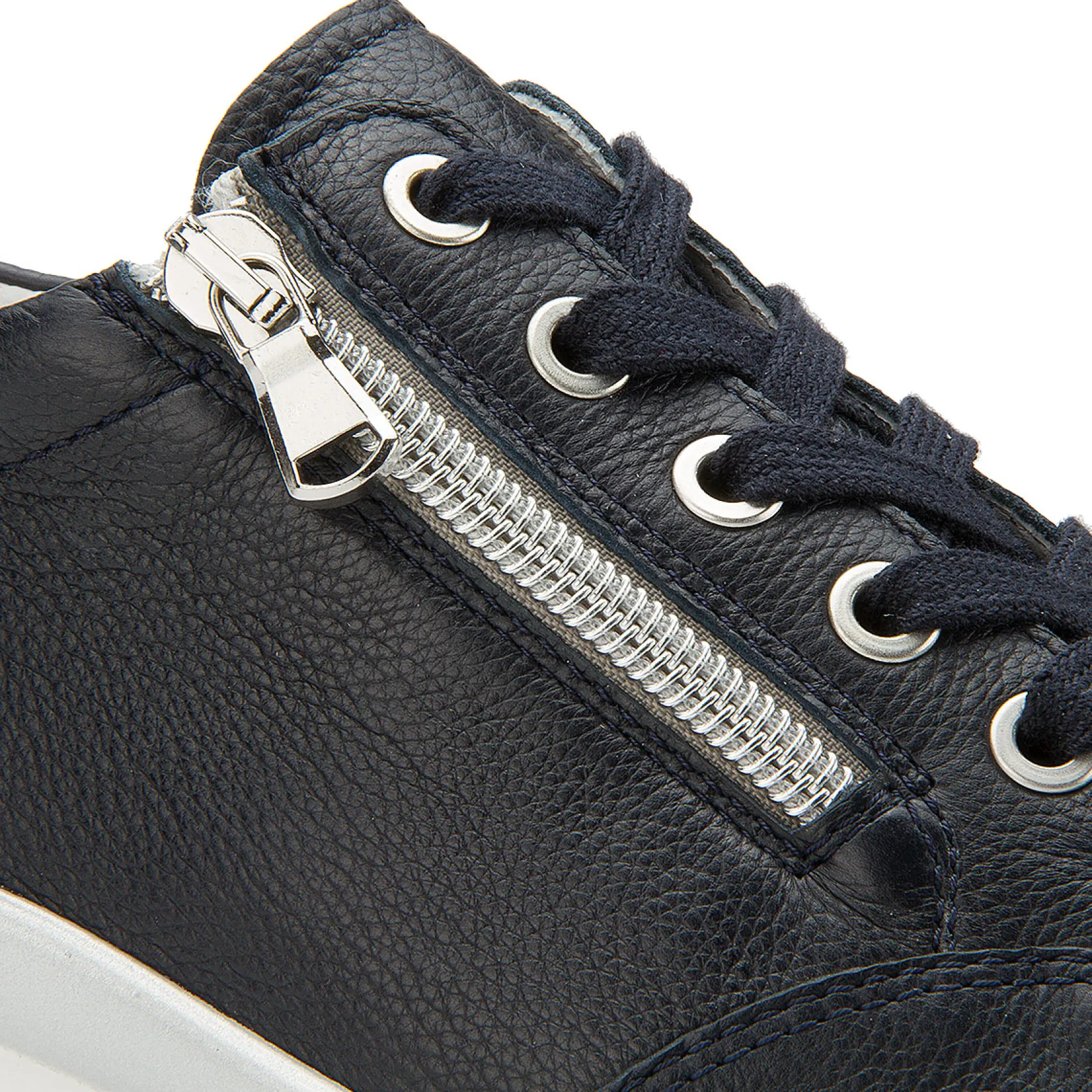 Schnürschuhe|semler Sneaker in Übergrößen Blau