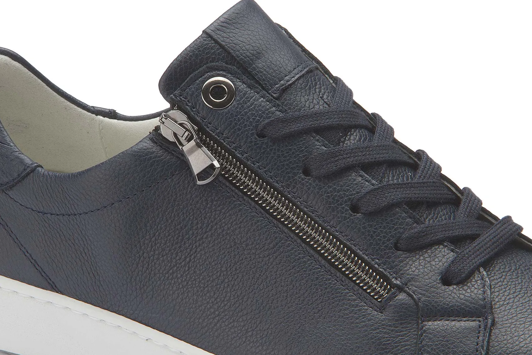 Sneaker|Schnürschuhe|semler Sneaker in Übergrößen Blau