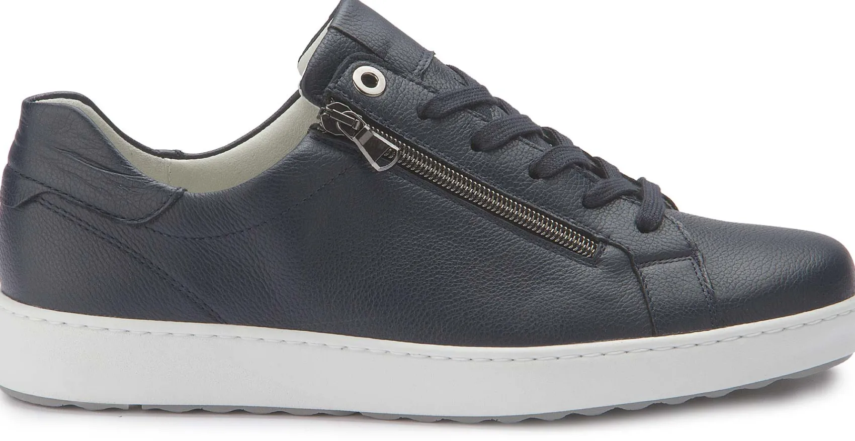 Sneaker|Schnürschuhe|semler Sneaker in Übergrößen Blau