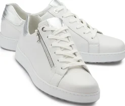 Sneaker|Schnürschuhe|Semer Semler Sneaker in Übergrößen Weiß