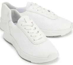 Sneaker|Schnürschuhe|semler Sneaker in Übergrößen Weiß