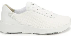 Sneaker|Schnürschuhe|semler Sneaker in Übergrößen Weiß