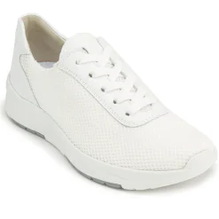 Sneaker|Schnürschuhe|semler Sneaker in Übergrößen Weiß