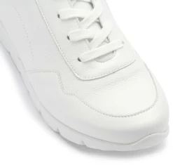Sneaker|Schnürschuhe|semler Sneaker in Übergrößen Weiß