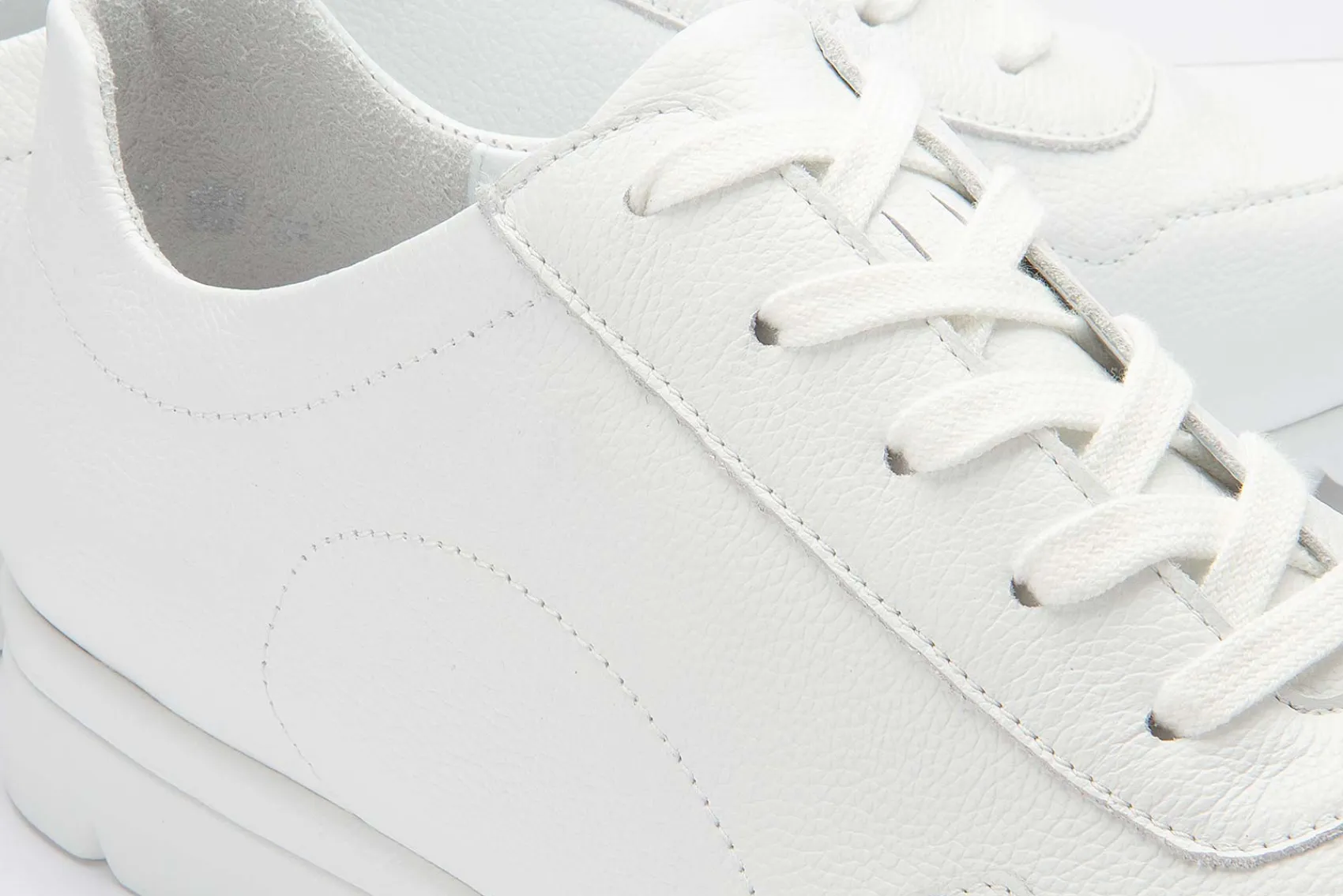 Sneaker|Schnürschuhe|semler Sneaker in Übergrößen Weiß