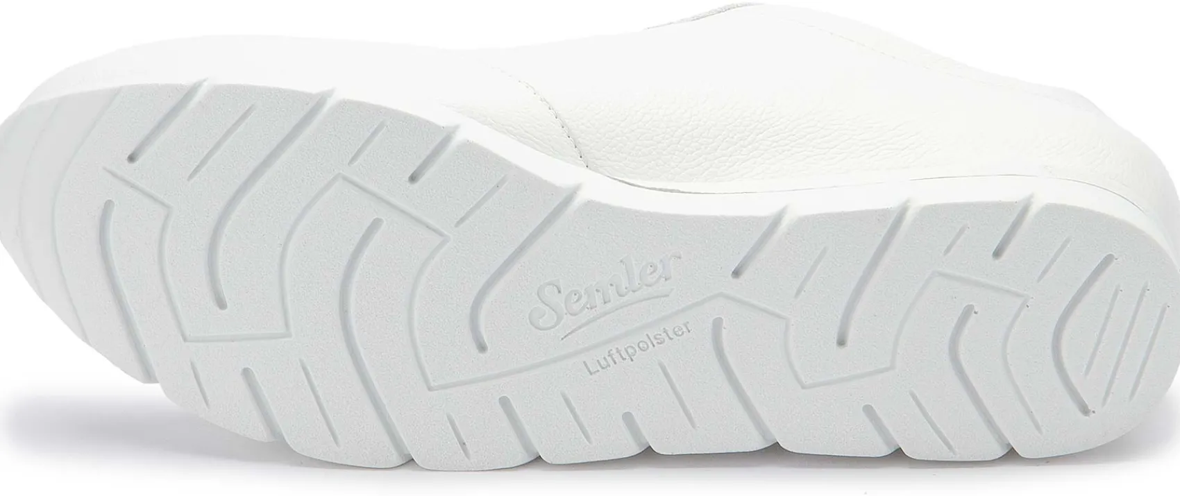 Sneaker|Schnürschuhe|semler Sneaker in Übergrößen Weiß