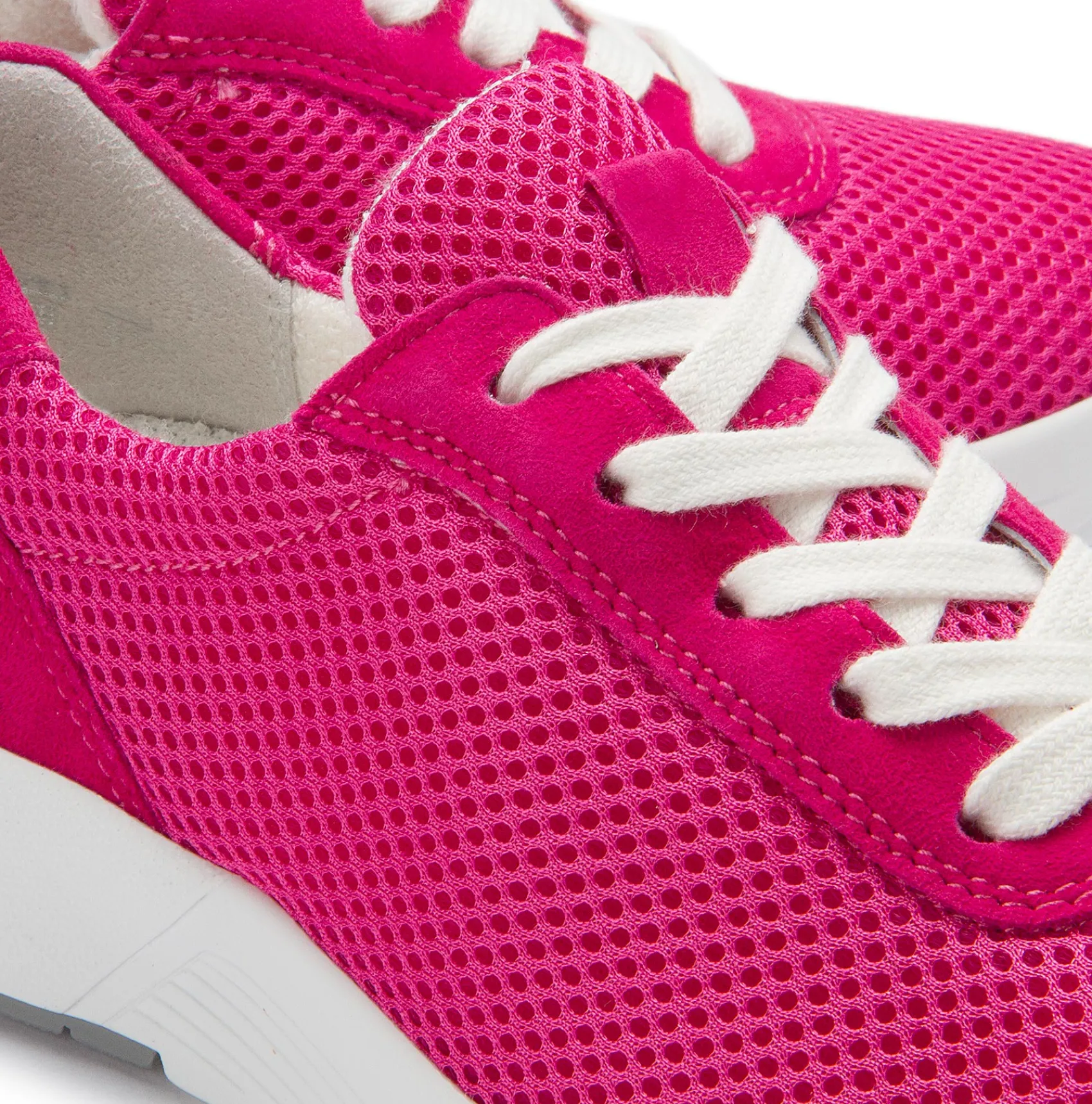 Sneaker|Schnürschuhe|semler Sneaker in Übergrößen Pink