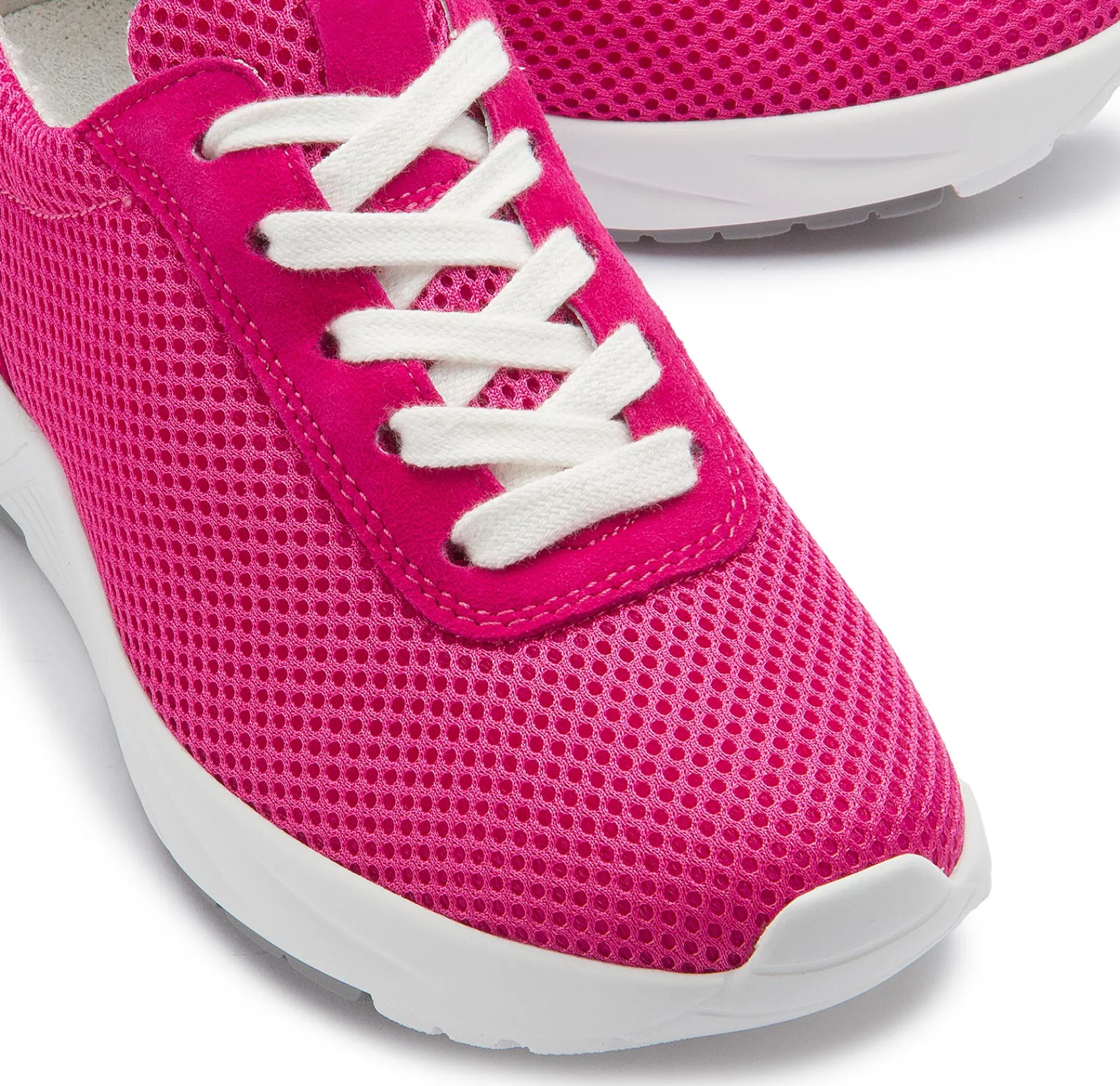 Sneaker|Schnürschuhe|semler Sneaker in Übergrößen Pink