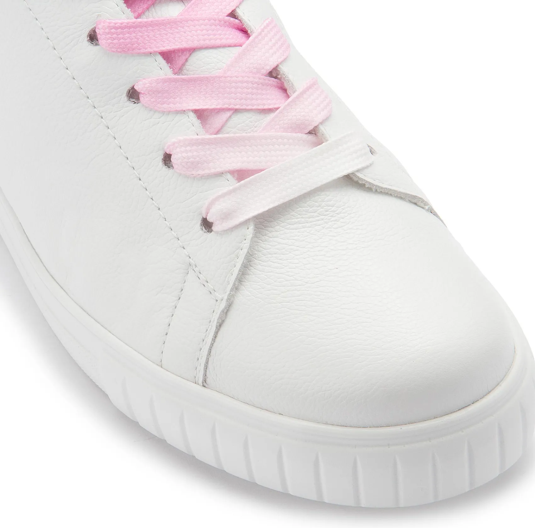 Sneaker|Schnürschuhe|semler Sneaker in Übergrößen Weiß