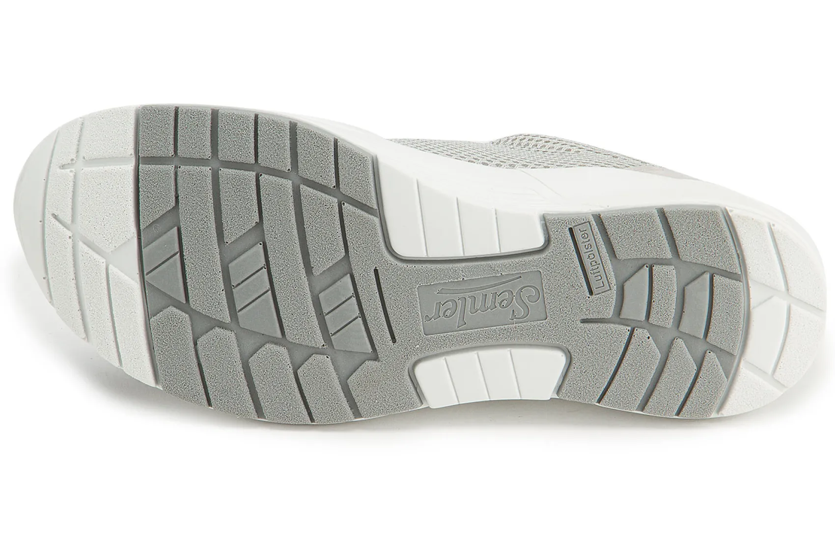 Sneaker|Schnürschuhe|semler Sneaker in Übergrößen Grau