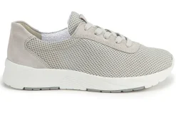 Sneaker|Schnürschuhe|semler Sneaker in Übergrößen Grau