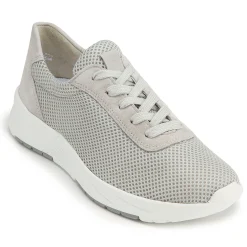 Sneaker|Schnürschuhe|semler Sneaker in Übergrößen Grau
