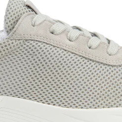 Sneaker|Schnürschuhe|semler Sneaker in Übergrößen Grau