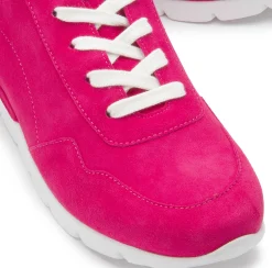 Sneaker|Schnürschuhe|semler Sneaker in Übergrößen Pink