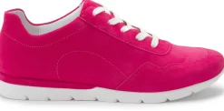Sneaker|Schnürschuhe|semler Sneaker in Übergrößen Pink