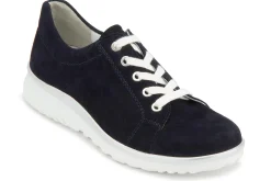 Sneaker|Schnürschuhe|semler Sneaker in Übergrößen Blau