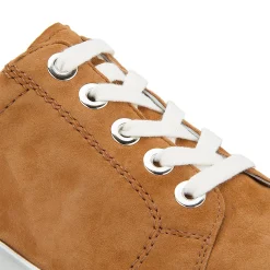 Sneaker|Schnürschuhe|semler Sneaker in Übergrößen Braun