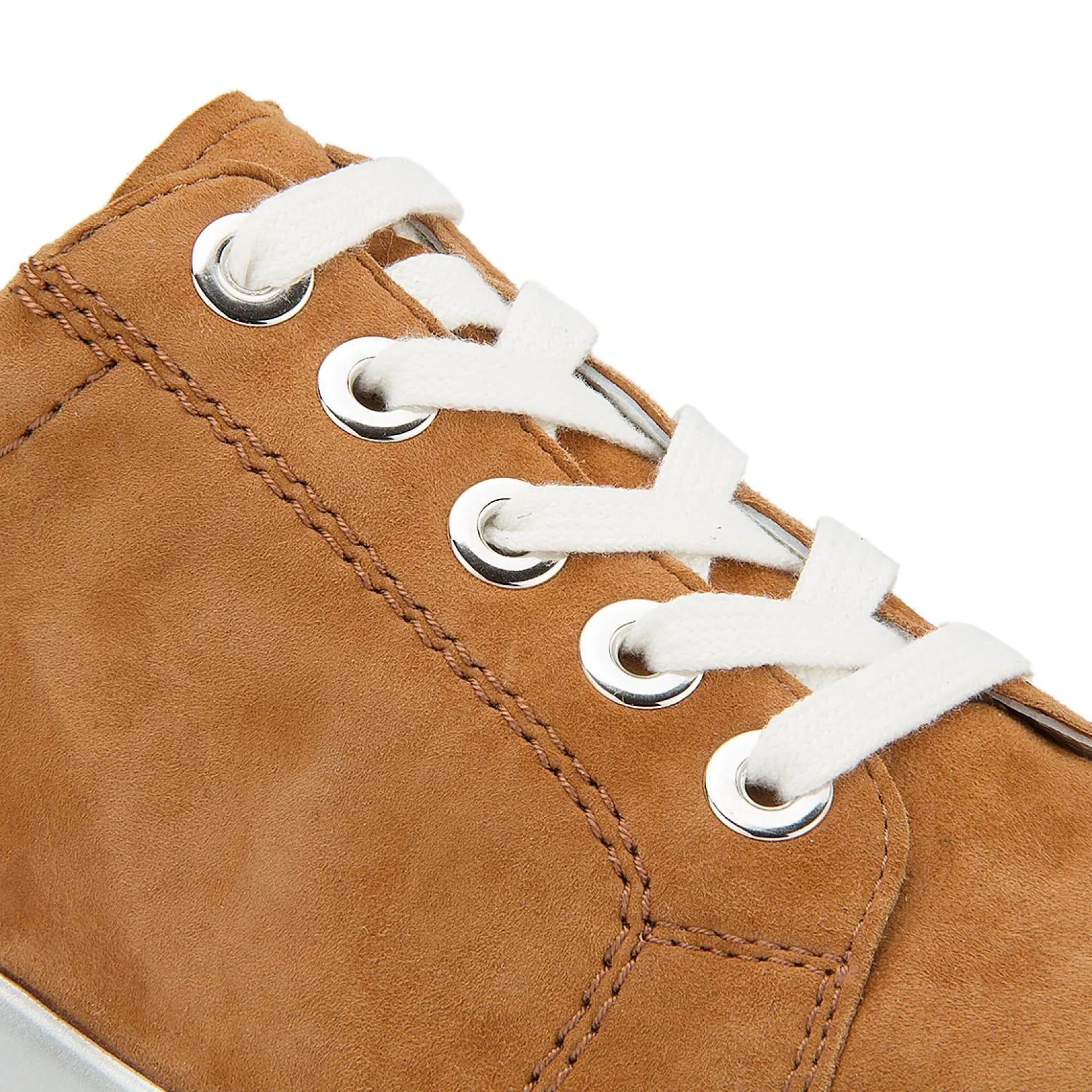 Sneaker|Schnürschuhe|semler Sneaker in Übergrößen Braun