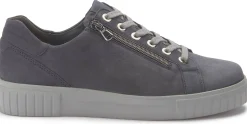 Sneaker|Schnürschuhe|semler Sneaker in Übergrößen Blau