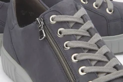 Sneaker|Schnürschuhe|semler Sneaker in Übergrößen Blau