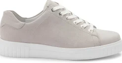 Sneaker|Schnürschuhe|semler Sneaker in Übergrößen Beige
