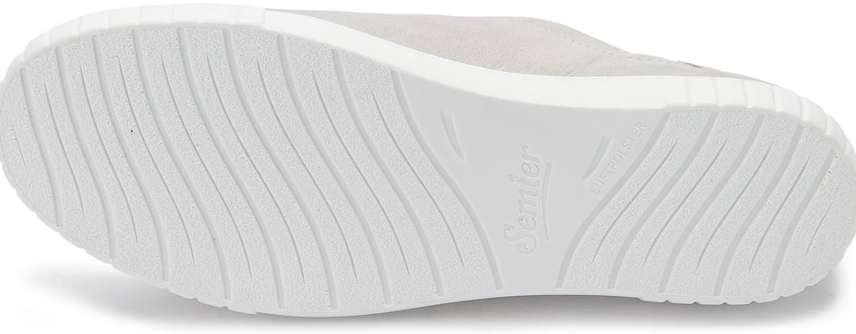 Sneaker|Schnürschuhe|semler Sneaker in Übergrößen Beige