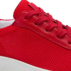 Sneaker|Schnürschuhe|semler Sneaker in Übergrößen Rot